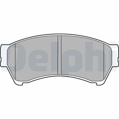 Brake Pad Set, disc brake LP2111