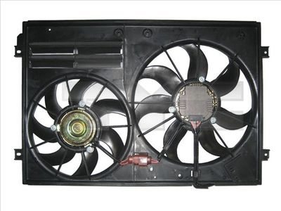 Вентилятор, охлаждение двигателя TYC 837-1006 для VW TIGUAN