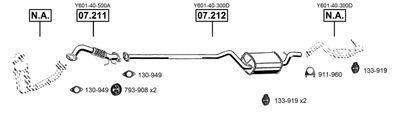 ASMET Išmetimo sistema