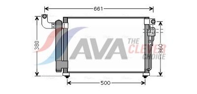 CONDENSATOR CLIMATIZARE AVA Clever Choice KA5082D