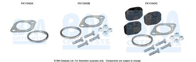 Монтажен комплект, филтър за прах/сажди BM Catalysts FK11043