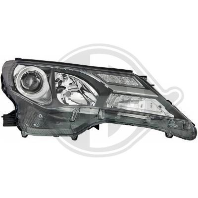 DIEDERICHS 6687484 Основная фара  для TOYOTA RAV 4 (Тойота Рав 4)