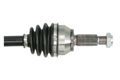 Aandrijfas Voor Links 615mm (nieuw) past: FORD B-MAX, FIESTA, FIESTA V, FIESTA VI, FUSION  MAZDA 2 1.25-1.6 11.01-12.17