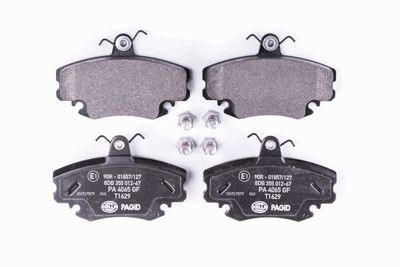 Комплект тормозных колодок, дисковый тормоз HELLA 8DB 355 012-671 для RENAULT RAPID
