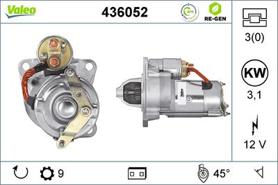 Rozrusznik VALEO 436052
