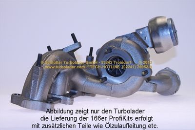 LADER AUFLADUNG SCHLÜTTER TURBOLADER 16600350 3