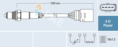 Lambda sonda FAE 77144