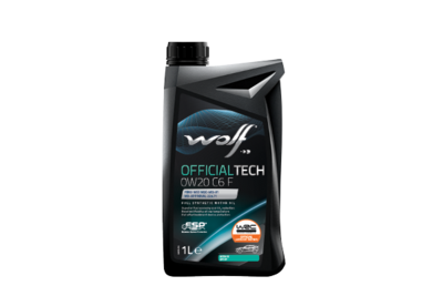 Motoreļļa WOLF OFFICIALTECH 0W20 C6 F 1L
