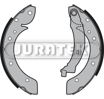 Комплект тормозных колодок JURATEK JBS1007 для CITROËN BERLINGO