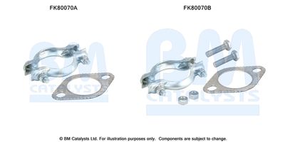 Zestaw montażowy, katalizator BM CATALYSTS FK80070