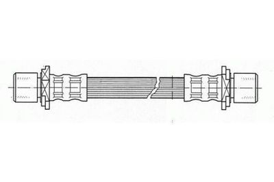 Тормозной шланг NIPPARTS N3706033 для DAIHATSU TERIOS