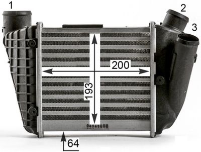 INTERCOOLER COMPRESOR MAHLE CI429000P 7
