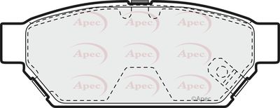 Brake Pad Set APEC PAD894