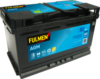 Стартерная аккумуляторная батарея FULMEN FK820 для FORD USA EDGE