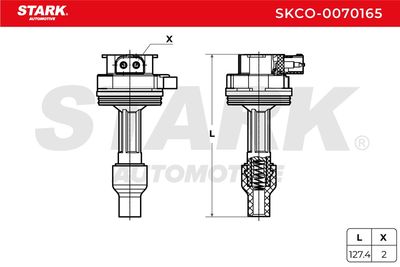 запалителна бобина STARK SKCO-0070165
