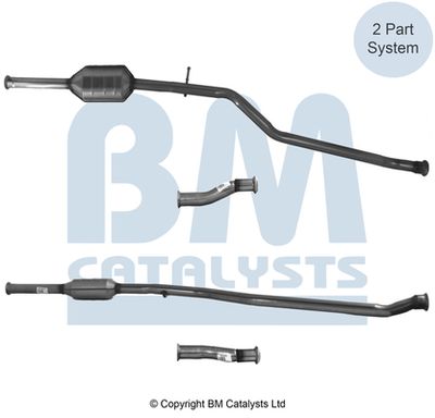 Catalytic Converter BM Catalysts BM80441H