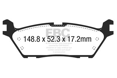 Bremseklodser EBC BRAKES DP43037R