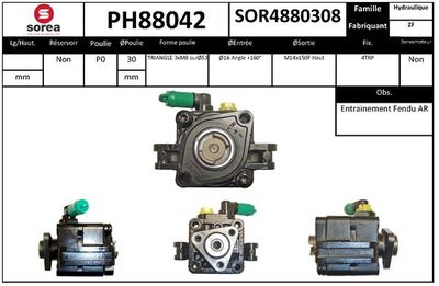 HYDRAULIKPUMPE LENKUNG SNRA PH88042