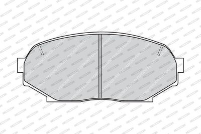 BREMSBELAGSATZ SCHEIBENBREMSE FERODO FDB653 1