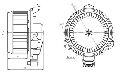 VENTILATOR HABITACLU NRF 34277 4