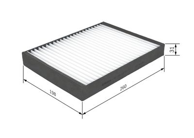 BOSCH Filter, Innenraumluft