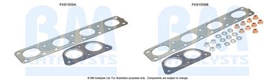 Монтажен комплект, катализатор BM Catalysts FK91509