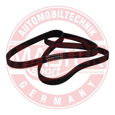 Ozubený klinový remeň MASTER-SPORT GERMANY 6PK1590-PCS-MS