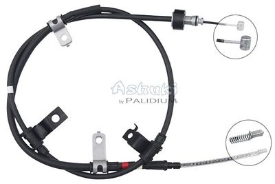 Тросик, cтояночный тормоз ASHUKI by Palidium ASH3-1491 для HYUNDAI GETZ