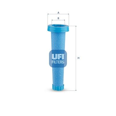 Luchtfilter 257,9x75,7x38,4