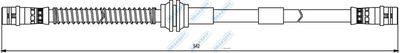 APEC Brake Hose BHO4130