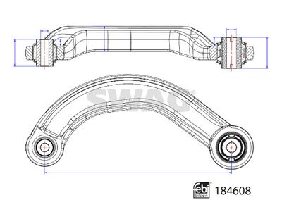 SWAG 33 10 9485 Рычаг подвески для FORD MONDEO V седан (CD) 2.0 TDCi 4x4 SWAG 33 10 9485 Рычаг подвески для FORD MONDEO V седан (CD) 2.0 TDCi 4x4