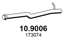 Rura wydechowa ASSO 10.9006