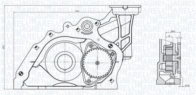 POMPA ULEI MAGNETI MARELLI 351516000095 1