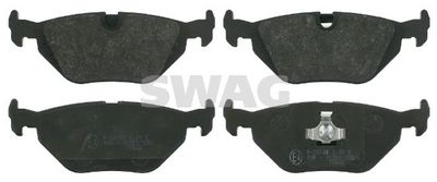 комплект спирачно феродо, дискови спирачки SWAG 20 91 6196