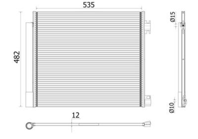 KONDENSATOR KLIMAANLAGE