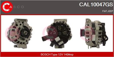 Генератор CASCO CAL10047GS для JEEP RENEGADE