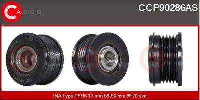 FULIE ALTERNATOR CASCO CCP90286AS