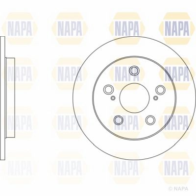 Brake Disc NAPA NBD5093