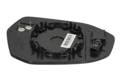 Zijspiegel glas Links (asferisch, met verwarming, assistent rijstrookverandering) past: BMW 5 G60/G61/G68/G90/G91, 7 G70 07.22-
