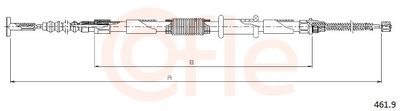 CABLU FRANA DE PARCARE COFLE 4619