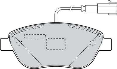BREMSBELAGSATZ SCHEIBENBREMSE VALEO 301050 1