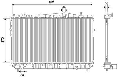 RADIATOR RACIRE MOTOR