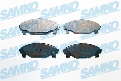 Комплект тормозных колодок, дисковый тормоз SAMKO 5SP457 для DAIHATSU GRAN