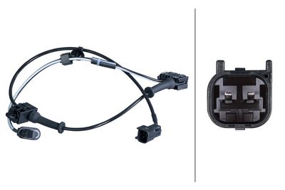 датчик, обороти на колелото HELLA 6PU 358 418-521