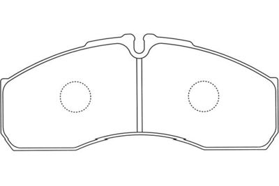 Kavo Parts Stabdžių trinkelių rinkinys, diskinis stabdys