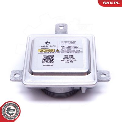 Valdymo blokas, žibintai