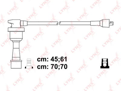 Комплект проводов зажигания LYNXauto SPC5508 для MITSUBISHI COLT