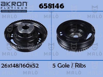 Riemenscheibe, Kurbelwelle