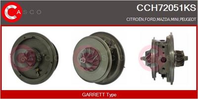 Skupina trupu, turbodmychadlo CASCO CCH72051KS