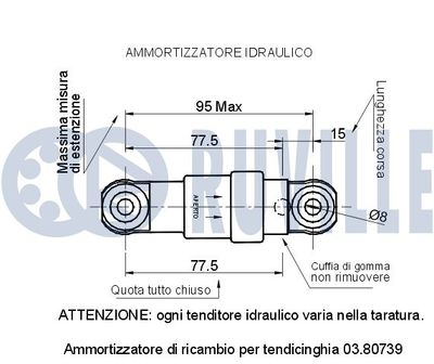 AMORTIZOR VIBRATII CUREA TRANSMISIE CU CANELURI RUVILLE 541698 1